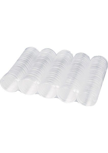 100 Adet 27MM Ekran Standları Madeni Paralar Kapsüller Kart Tutucular Meydan Okuma Madeni Paraları Küçük Yuvarlak Kutu (Yurt Dışından)