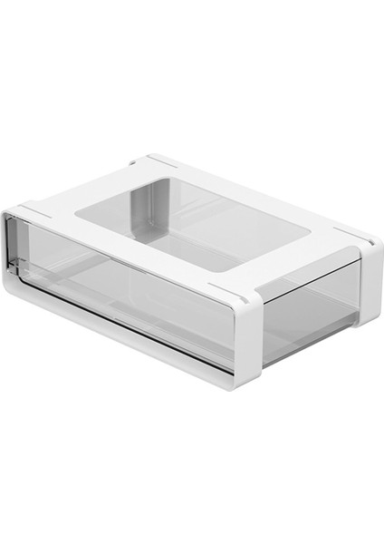 Kağıt Tabak Tutucu, Dolap Altı Çekmece Düzenleyici, Mutfak Dolabı Için Plastik Saklama Düzenleyici, Dolap Aksesuarları-A (Yurt Dışından)