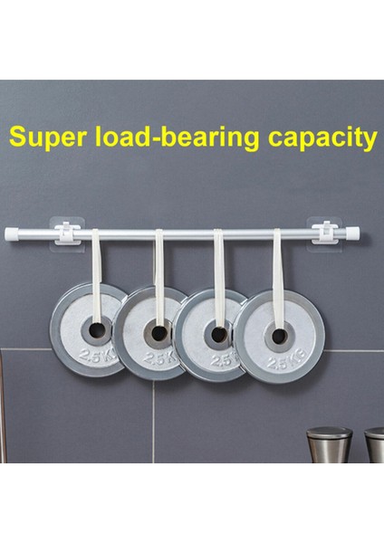 10 Adet Kanca Perde Çubuğu Için Çivi Olmadan Perde Çubuk Braketleri Hiçbir Sondaj Kendinden Yapışkanlı Sabit Klip Perde Braketi (Yurt Dışından) fiyatları