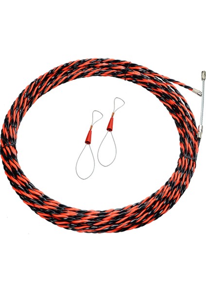 Elektrikçi Geçirici Seti Kurşun Aracı 20M Kablo Tel Kılavuzu 3-Strand Duvar Geçirici Kablo Kirişi (Yurt Dışından)