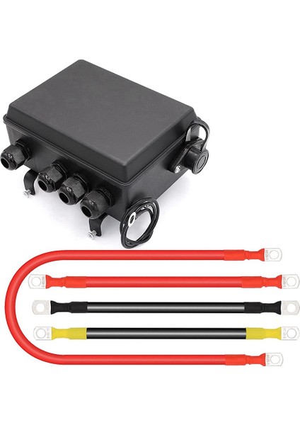 8000-17000LBS Elektrikli Atv Utv Vinç 12V Için Vinç Solenoid Röle Kontrol Kontaktör Kutusu (Yurt Dışından)