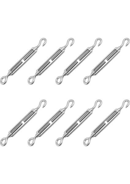 Paslanmaz Çelik Gergi Gergi Vida Çapı 5mm Kanca Göz Tel Halat Gergi (Yurt Dışından)