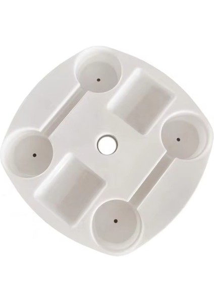 Patio Şemsiye Masa Tepsisi Açık Hava Şemsiye Masa Tepsisi 4 Dak Tutucu ile Plaj Masası Açık Hava Şemsiye Masa Plaj Masası (Yurt Dışından) fiyatları