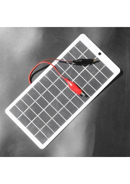 5W 12V Güneş Paneli Polysilicon Paneller Açık Hava Güneş Pil Şarj Cihazı Taşınabilir Güneş Paneli Cep Telefonu Şarj Cihazları Için (Yurt Dışından)