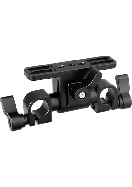 Ayarlanabilir 15MM Çift Çubuk Kelepçesi ve 360 Derece Dönebilen Çubuk Adaptörü Çubuk Destek Sistemi Kamera Teçhizatı Fotografia Aksesuarları (Yurt Dışından) fiyatları