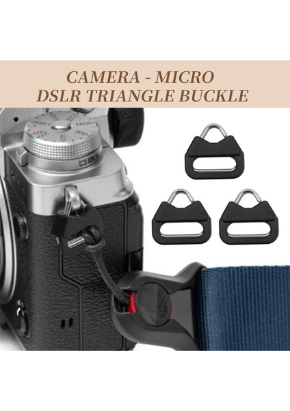 10 Adet Kamera Askı Halkası Kamera Askısı Üçgen Bölmeli Halka Kancası Fujifilm Için Lecia Için Nikon Için Canon Için Olympus Dslr Için (Yurt Dışından) fırsatları