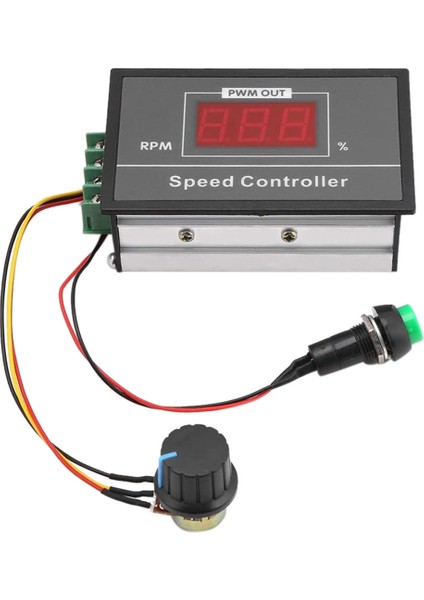 Dc Motor Hız Kontrol Cihazı Dc 6-60V 12V-48V 30A Pwm Ayarlanabilir Kademesiz Regülatör Regülatörü Motor Hız Kontrol Cihazı (Yurt Dışından)