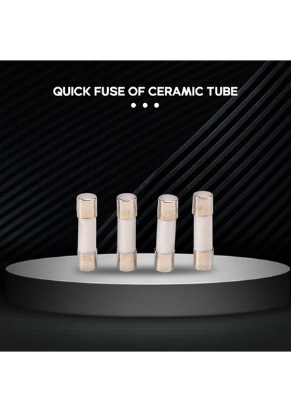 10 Adet 250V 0.5A 500MA Hızlı Darbe Seramik Sigorta Tüpleri 5mm x 20MM (Yurt Dışından) modelleri