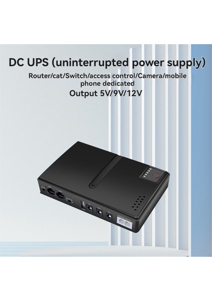 Dc Ups Kesintisiz Güç Kaynağı Mini Ups 5V9V12V 36W 10400MAH Yönlendirici Optik Cat Monitör Yedek Güç Kaynağı Ab Fişi (Yurt Dışından) indirimleri