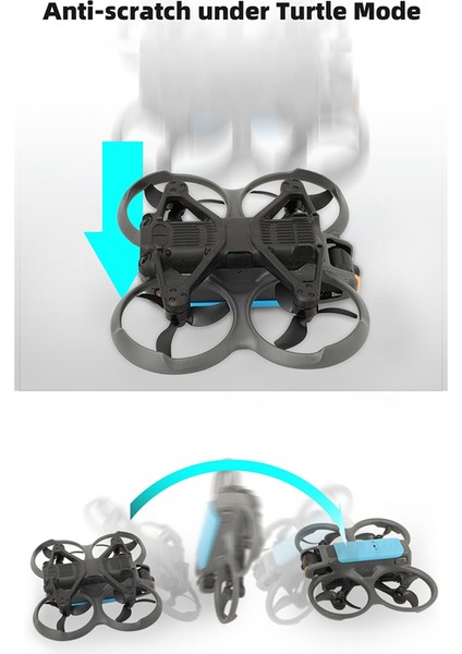 Sunnylıfe Avata 2 Düşme Koruması Pervane Kanat Koruyucu Halka Kapak Tampon Seti C Için Arka Plakalı Tampon Halka Koruyucu (Yurt Dışından) modelleri