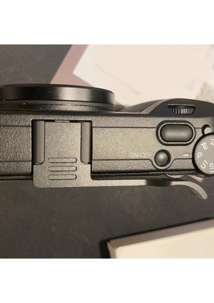 Başparmak Yukarı Kavrama El Tutma Tutucu Ricoh gr Iııx Iıı GR3X Gr3 Dslr Kamera Aksesuarları Sıcak Yuva Kapağı Kapağı Montajı Siyah (Yurt Dışından) modelleri