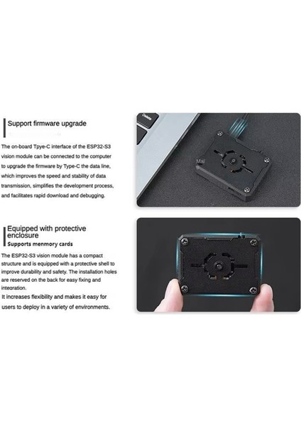 Yeni Wifi Kamera Modülü ESP32-S3 Görüntü Iletimi Ros Robot Araba Arabası Aı Görsel Tanıma Sensörü Kamera (Yurt Dışından) modelleri