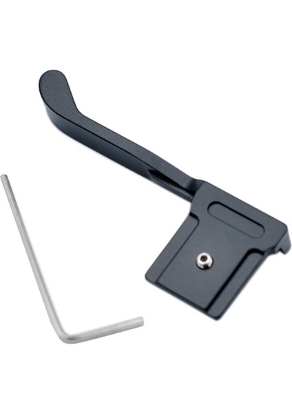 Başparmak Kızak Başparmak Tutacağı Fuji Fujifilm X100 V X100V X-100V Aynasız Kamera Için Aletli Siyah El Tutacağı Yapıldı (Yurt Dışından)