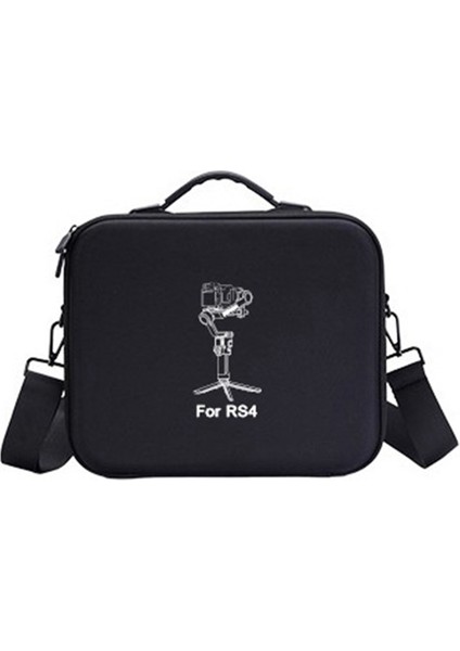 Djı Rs 4 Gimbal Sabitleyici Aksesuarları Için Taşıma Çantası Saklama Kutusu El Çantası Sert Kabuklu Omuz Çantası Siyah (Yurt Dışından) fiyatları