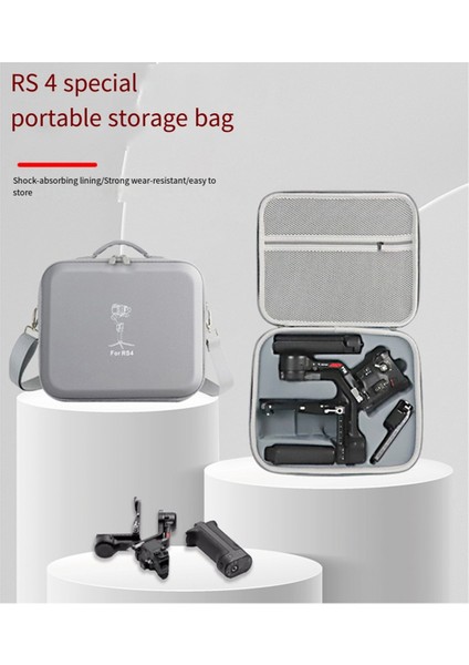Djı Rs 4 Gimbal Sabitleyici Aksesuarları Için Taşıma Çantası Saklama Kutusu El Çantası Sert Kabuklu Omuz Çantası Siyah (Yurt Dışından) fırsatları
