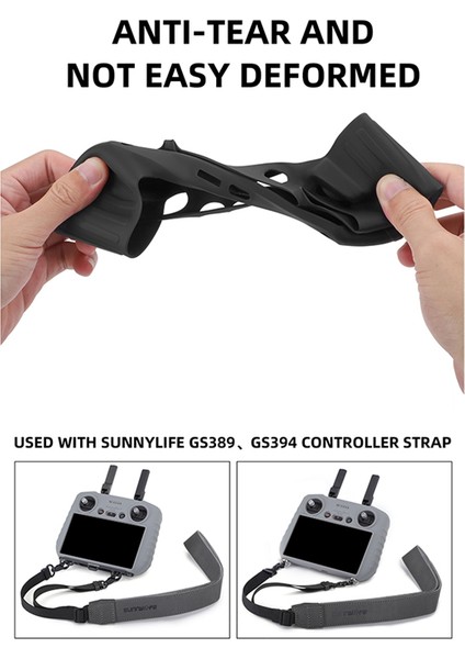 Sunnylıfe Djı Rc 2 Uzaktan Kumanda Silikon Kılıf Air 3 Düşmeye ve Çizilmeye Dayanıklı Koruyucu Kılıf Kapaksız, Siyah (Yurt Dışından) fırsatları