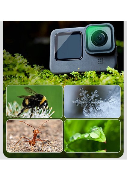 Gopro Hero Spor Kamerası Için 15X Makro Lens Yakın Çekim Filtresi Yansıma Önleyici Çok Katmanlı Kaplama Hd Optik Cam (Yurt Dışından) indirimleri