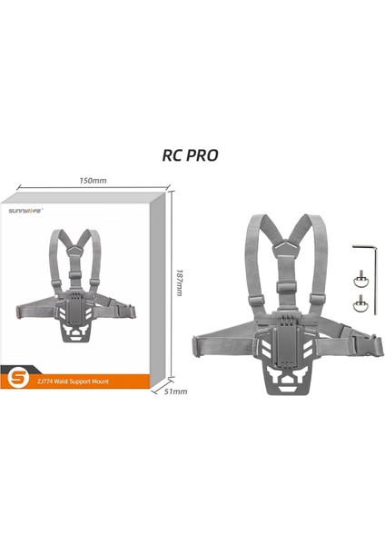 Sunnylıfe Drone Uzaktan Kumanda Braketi Göğüs Kayışı Rc Pro Için Göbek Destek Braketi Uzaktan Kumanda Braketi Göğüs Kayışı (Yurt Dışından) indirimleri
