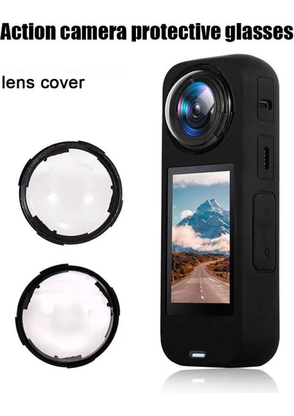INSTA360 X4 Için Lens Koruyucusu Insta 360 X4 Için Döner Pc Sert Lens Koruyucu Temperli Cam Koruyucu Kapak (Yurt Dışından) fiyatları