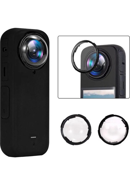 INSTA360 X4 Için Lens Koruyucusu Insta 360 X4 Için Döner Pc Sert Lens Koruyucu Temperli Cam Koruyucu Kapak (Yurt Dışından) modelleri