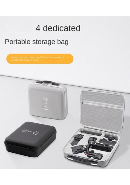 Anti-Basınç Saklama Kutusu Sert Kabuk Taşıma Çantası Bavul Djı Ronin Rs 4 Gimbal Sabitleyici Gri (Yurt Dışından) indirimleri