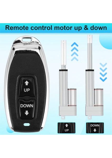 12V Dc Motor Lineer Aktüatör Kablosuz Uzaktan Kumanda Dpdt Anahtarı Ileri Geri Çok Fonksiyonlu Elektrikli Putter Uzaktan Kumanda (Yurt Dışından) fırsatları