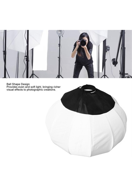Bowens Arayüzü Için 65CM Fener Softbox Işık Modülatörü Canlı Yayın ve Video Kaydı Için Ideal (Yurt Dışından) fırsatları