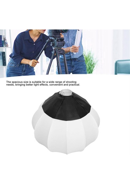 Bowens Arayüzü Için 65CM Fener Softbox Işık Modülatörü Canlı Yayın ve Video Kaydı Için Ideal (Yurt Dışından) indirimleri