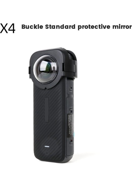 INSTA360 X4 Lens Kapağı Lens Koruyucu Kapak Çizilmeye Karşı Koruyucu Kapaklar Aksiyon Kamera Aksesuarları (Yurt Dışından) fırsatları
