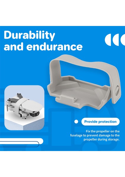 Işın Pervane Sabitleyici Tutucu Sabitleme Kayışı Koruyucu Kemer Djı Mavic Mini/mini 2/mini Se Drone Aksesuarları, Gri (Yurt Dışından) indirimleri