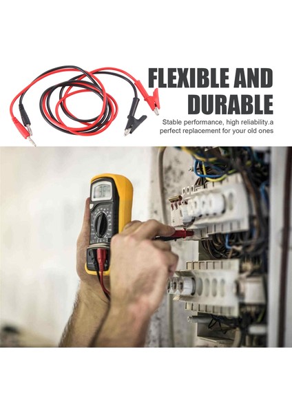 Test Ölçer Kiti JT8043 Çok Işlevli Çok Parçalı Değiştirilebilir Test Ölçer Çubuk Kiti 4mm Fiş Timsah Klipsli Test Uçları (Yurt Dışından) indirimleri