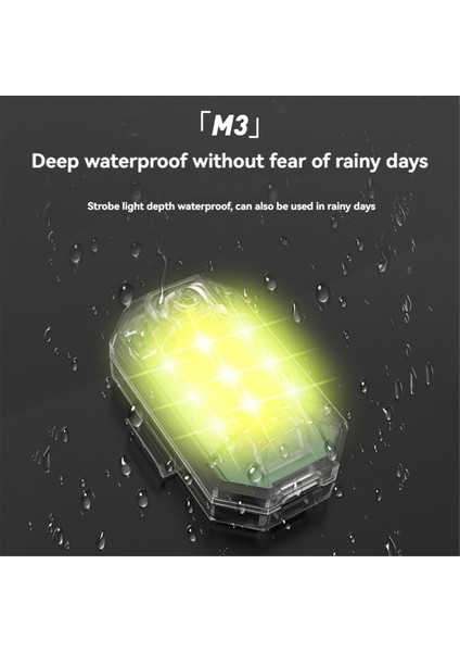 LED Strobe Işık Kablosuz Uzaktan Kumanda Motosiklet Araba Çarpışma Önleyici Uyarı Lambası Göstergesi Iha Aksesuarları (Yurt Dışından) fiyatları