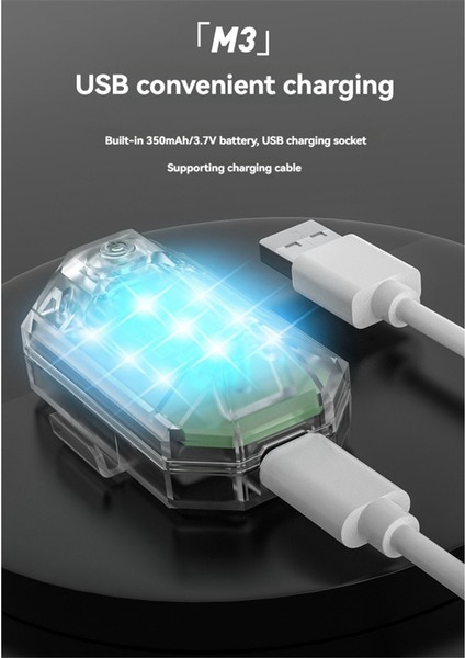 LED Strobe Işık Kablosuz Uzaktan Kumanda Motosiklet Araba Çarpışma Önleyici Uyarı Lambası Göstergesi Iha Aksesuarları (Yurt Dışından) modelleri