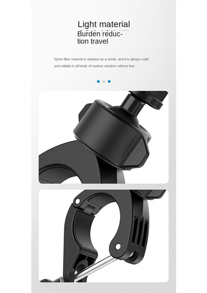 Telesın Bisiklet Motosiklet Klipsi 360° Süper Kelepçe 1/4ın Delik Braketi Gopro/action 4/INSTA360 Aksiyon Kamera Aksesuarları Için (Yurt Dışından) indirimleri