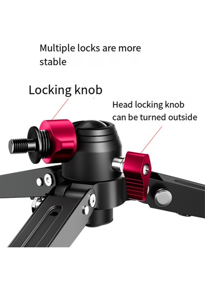 Evrensel Mini Tripod Stand Braketi Masaüstü Katlanır Stand 3/8 Inç Vida ile Telefonlar Dslr Kameralar Için (Yurt Dışından) modelleri