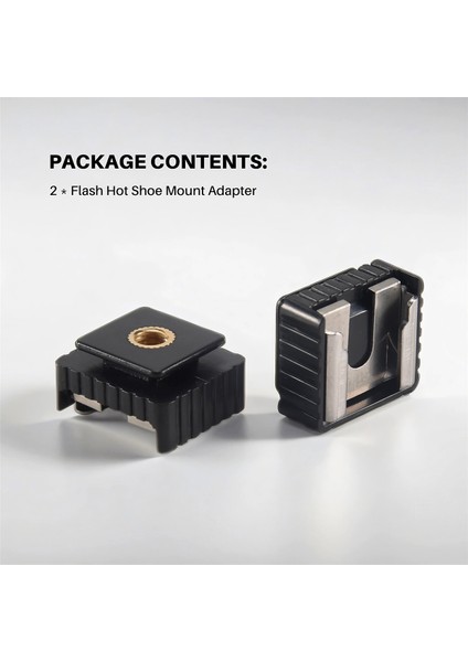 Stüdyo Işık Standı Tripod Için 1/4 Inçlik Dişe Sahip 2 Adet Flaş Sıcak Ayakkabı Montaj Adaptörü (Yurt Dışından) fırsatları