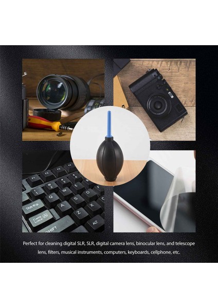 Kauçuk Hava Toz Üfleyici Temizleme Pompası Kamera Lensinden Tozu Temizlemek Için S6 (Yurt Dışından) fırsatları