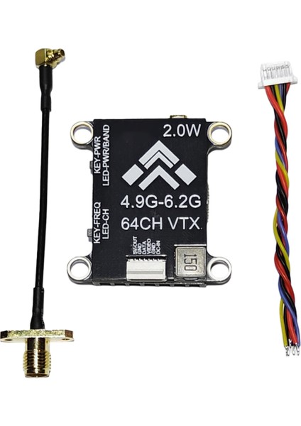 5.8g 2W 1.6W Vtx 5.8g 2000MW Ntsc/pal Fpv Uzun Menzilli Rc Drone Için Fpv Ses Video Vericisi (Yurt Dışından) fırsatları