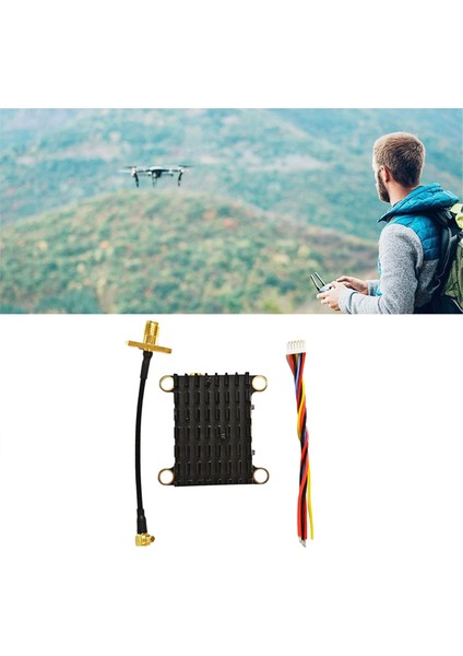 5.8g 2W 1.6W Vtx 5.8g 2000MW Ntsc/pal Fpv Uzun Menzilli Rc Drone Için Fpv Ses Video Vericisi (Yurt Dışından) indirimleri