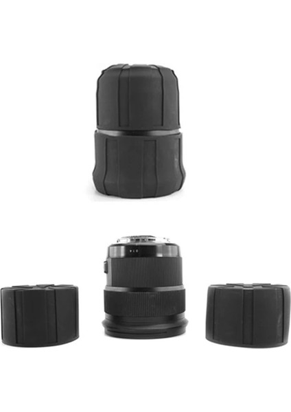 Kamera Lens Kapağı Yumuşak Silikon Koruyucu Kapak Canon Nikon Sony Olympus Fuji Lumix Pentax Slr Dslr Kameralar Için (Yurt Dışından) modelleri