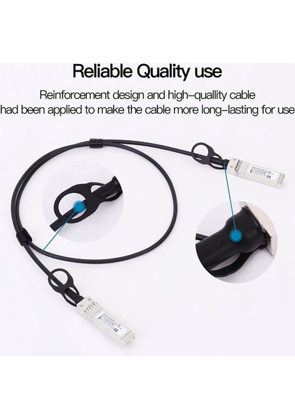 10G Sfp+ Twinax Kablo, Doğrudan Bağlantılı Bakır(Dac) SFP-H10GB-CU1M,UBIQUITI,D-LINK(1M) Için 10GBASE Sfp Pasif Kablo (Yurt Dışından) modelleri