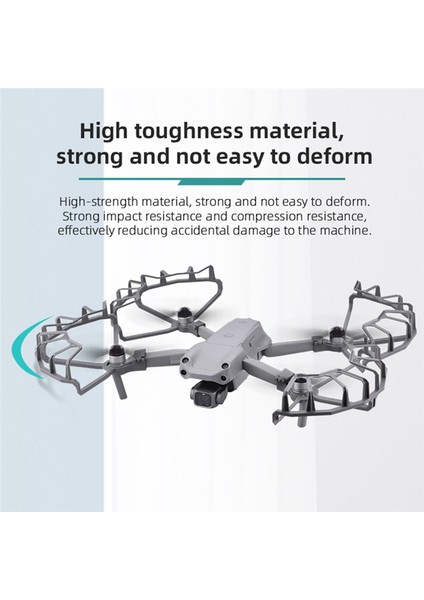 Djı Mavic Aır 2/aır 2s Profesyonel Pervane Koruyucu Kapak Koruyucu Kanat Fan Yedek Parça Aksesuarları Için Brdrc Pervane Koruyucu (Yurt Dışından) fırsatları