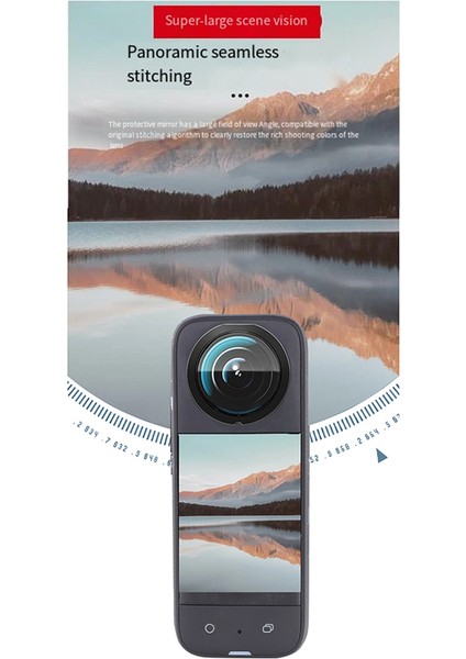 INSTA360 X4 Aksesuarları Için Lens Koruyucu Döner Çizilmez Koruyucu Kapak Aksiyon Kamera Koruyucu Lens Koruyucuları (Yurt Dışından) fırsatları