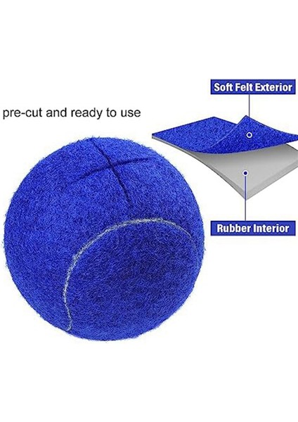 Yürüteçler Için 4pcs Tenis Topları Mobilya Ayakları ve Sert Zemin Koruması Için Premium Tenis Topları (Yurt Dışından) modelleri