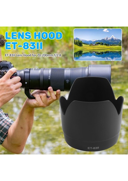 Canon 70-200MM F/2.8 Için ET-83II Lens Siperliği (Yurt Dışından) fırsatları