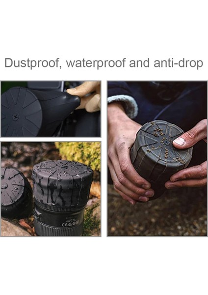 Kamera Lens Kapağı Yumuşak Silikon Koruyucu Kapak Canon Nikon Sony Olympus Fuji Lumix Pentax Slr Dslr Kameralar Için (Yurt Dışından) fırsatları