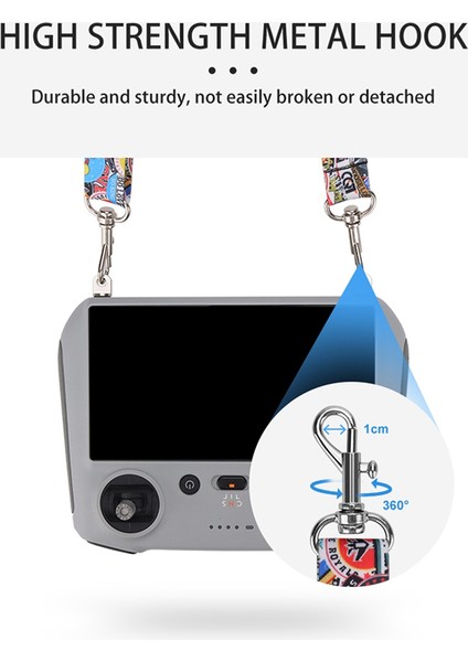 Djı Aır 3/mını 4 Pro Için Vidalı Iha Boyun Askısı Rc/rc2/rc Pro/rc Plus Evrensel Askı Aksesuarı Stili A (Yurt Dışından) modelleri