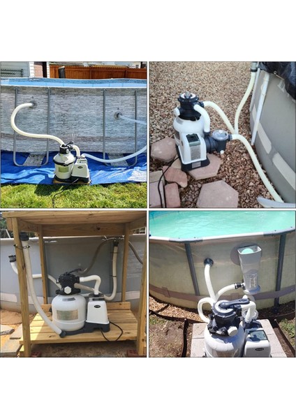 Intex Filtre Pompaları Kum Pompası ve Tuzlu Su Sistemleri Için 1.5 Inç Çap 29060E Havuz Pompası Yedek Hortum - 59 Inç Uzun (Yurt Dışından) indirimleri