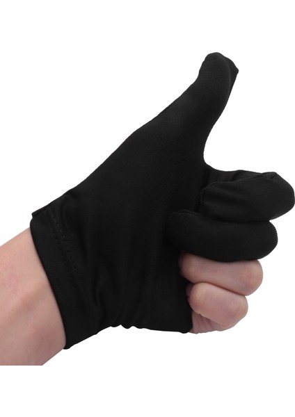 10 Adet Bilardo Eldiveni 3 Parmak Sol ve Sağ El Eldiven Snooker Cue Havuz Eldivenleri (Yurt Dışından) fırsatları