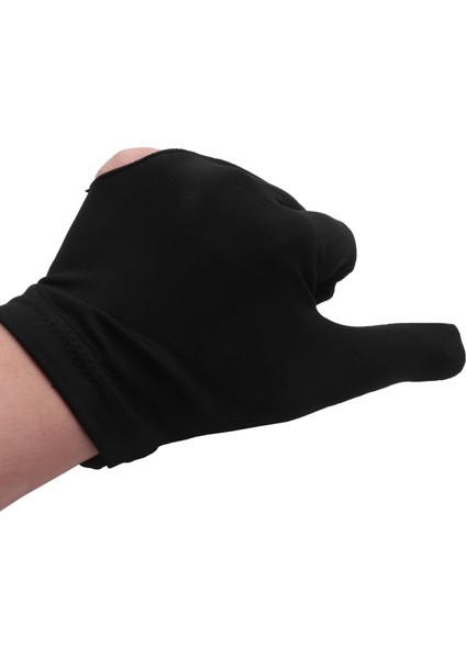 10 Adet Bilardo Eldiveni 3 Parmak Sol ve Sağ El Eldiven Snooker Cue Havuz Eldivenleri (Yurt Dışından) indirimleri